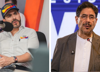 Abelardo de la Espriella e Ivan Cepeda. 
