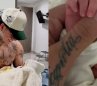 Blessd y su hijo
