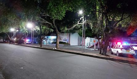 El hecho ocurrió la noche del domingo.