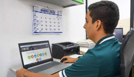 Oficina virtual para consultar liquidación de impuestos./Foto Cortesía