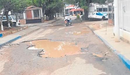 Las calles están mal