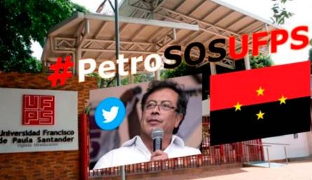 Campaña para solicitar garantías al Presidente Petro para consulta de la UFPS/Foto cortesía