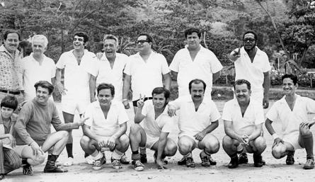 Foto del recuerdo | Equipo de fútbol de periodistas en la década del 60./Foto: archivo