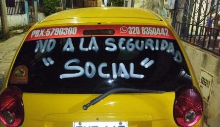 Taxistas de Cúcuta se unirán al paro nacional