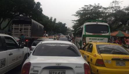 El rechazo por la medida de pico y placa con cuatro dígitos de restricción se mantiene en Cúcuta/Foto Orlando Carvajal/La Opinión