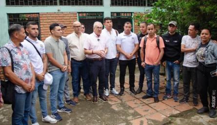 Jóvenes destacan que, después de 30 años, la Casa de la Juventud ubicada en Atalaya será intervenida para la mejora de su infraestructura. / Foto: Cortesía / La Opinión 