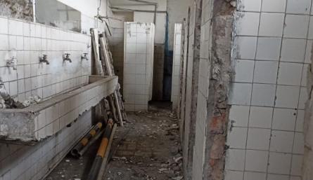 Comenzaron trabajos en las baterías sanitarias de la Central de Transporte