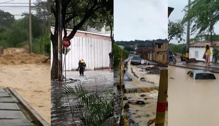 Fuerte aguacero dejó calles inundadas y otras emergencias en Cúcuta