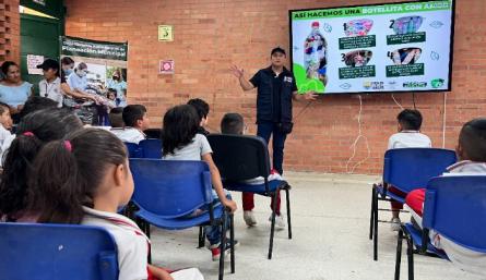 Con esta estrategia buscan implementar proyectos de educación ambiental contemplados en el Plan de Gestión Integral de Residuos Sólidos.