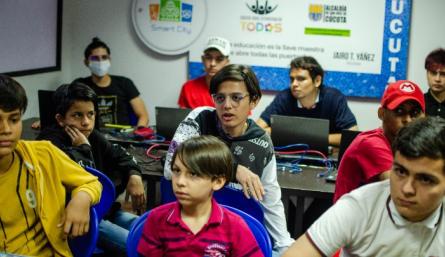 Alcaldía formará a niños y jóvenes en producción de videojuegos/Foto Cortesía