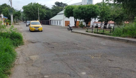 Mal estado en calles de Boconó,La Libertad