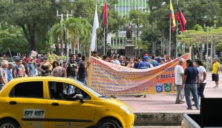 protesta recicladoras