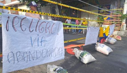 En El Páramo, comunidad está harta de los huecos