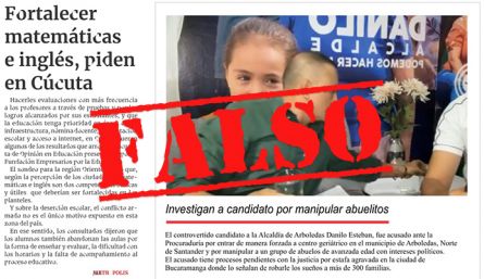 Portada falsa