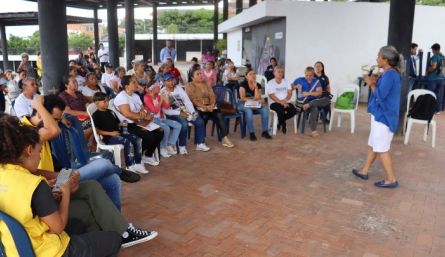 Familiares de desaparecidos recibieron capacitación sobre la búsqueda de sus seres queridos./Foto Cortesía