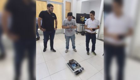 El proyecto fue desarrollado bajo la línea de Electrónica y Comunicaciones de Tecnoparque.