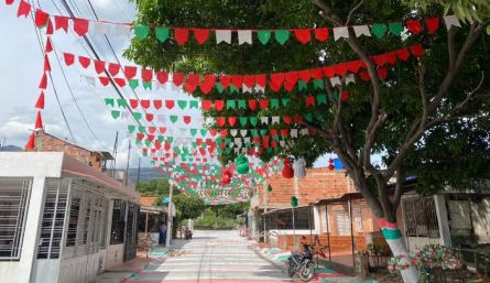 Para conseguir fondos, los vecinos realizaron actividades como rifas o bingos. / Foto: Nicolás Mojica. 