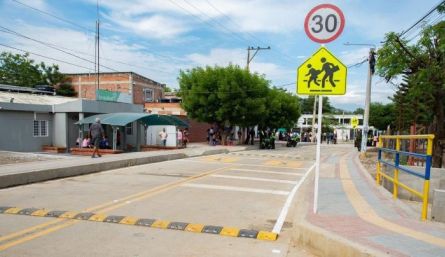 La comunidad está muy contento con la movilidad en el sector.