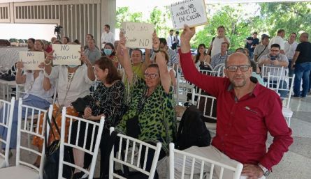 Audiencia ambiental para el Plan Las Lomas/Foto Orlando Carvajal/La Opinión
