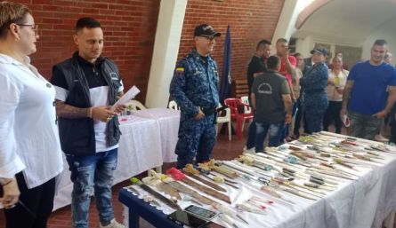 Presos de la cárcel de Cúcuta entregaron 96 armas artesanales