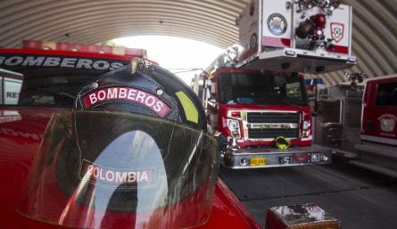 Son alrededor de 4 mujeres las que están haciendo el curso de Bomberos Voluntarios Cúcuta.