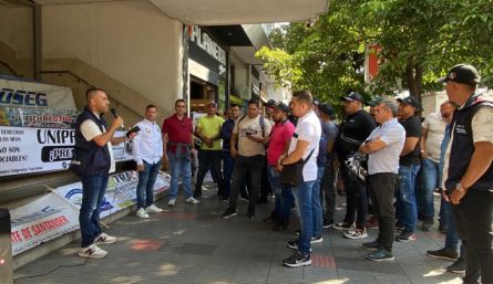 Protestas escoltas tercerizados UNP