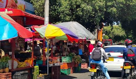 Carretas de vendedores informales invaden espacio público en avenida quinta/Foto Jorge Gutiérrez