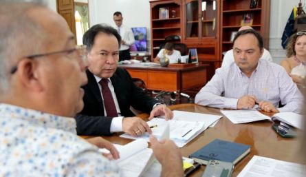 Junta directiva del Hospital Universitario Erasmo Meoz/Foto cortesía