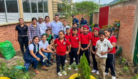Niños participaron de jornada ambiental en Atalaya