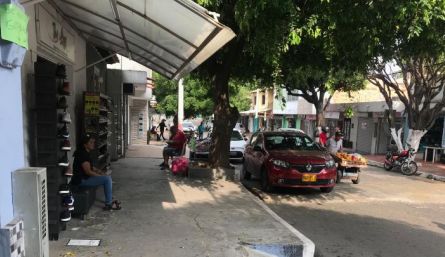 Los comerciantes organizaban ferias del calzado para vender el producto. /Foto: Nicolás Mojica. 