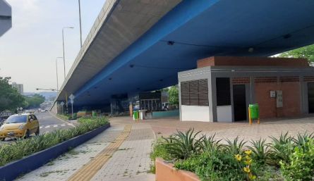 En algunos escenarios de la ciudad no se han abierto las casetas para el comercio./ Foto: Cortesía.