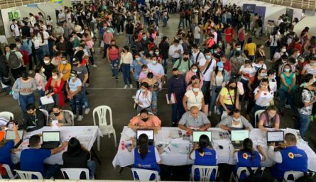 Jornada de empleabilidad en Cúcuta. / Foto: Cortesía / La Opinión 