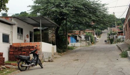 Este barrio tiene varias vías en mal estado./ Foto: Cortesía.