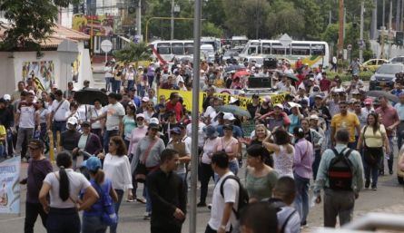 Marchas en Cúcuta a favor de Petro. / Foto: Cortesía / La Opinión 