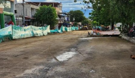 La recuperación de la vía empezará hoy. / Foto: Cortesía.