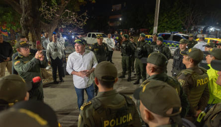 El fortalecimiento de las estrategias de seguridad ha sido, y seguirá siendo, la prioridad del alcalde Jorge Acevedo. 