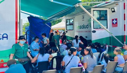 Atención en salud para desplazados del Catatumbo. / Foto: Cortesía / La Opinión 