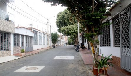 cll 13 del barrio Aniversario II
