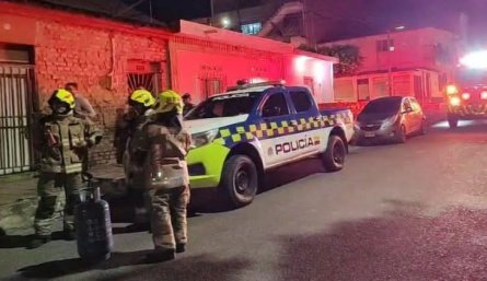 Emergencia por cilindro de gas