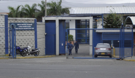 Fachada de la cárcel de Cúcuta.