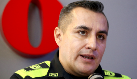 Libardo Ojeda, comandante de la Policía Metropolitana de Cúcuta.