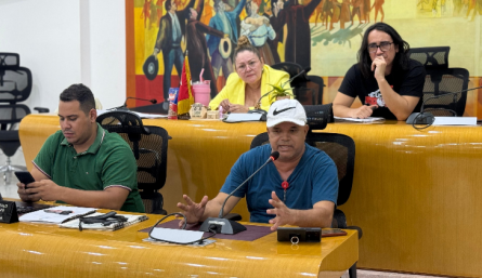 Sesión en el Concejo de Cúcuta.