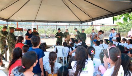 Una tarde de alegría y cuentos para los niños del Catatumbo en Cúcuta