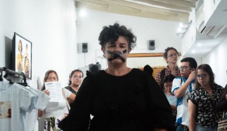 Carmen Ludene, artista que participa en el certamen de Juntos y Aparte en Cúcuta/Foto cortesía