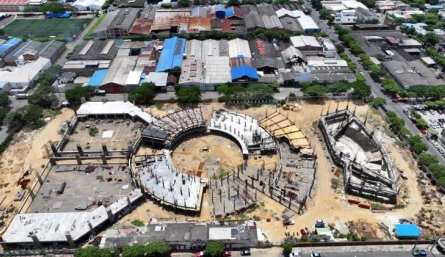 El Centro se construye en donde antes funcionó la plaza de ferias de Cúcuta/Foto cortesía