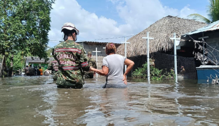 Inundaciones en Córdoba por ola invernal. 