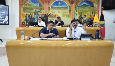 Intervención del gerente de Veolia en el Concejo de Cúcuta/Foto Valentina Salgado