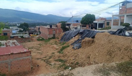 Deslizamiento calle 29 Aguas Calientes