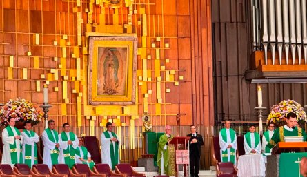 Delegación Diocesis de Cúcuta en México. Foto cortesía