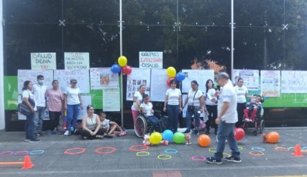 PROTESTA EN COOSALUD 